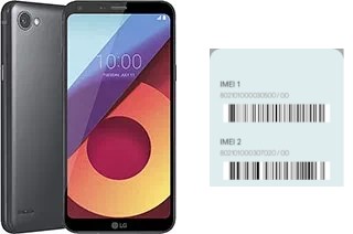 Como ver o código IMEI em LG Q6+