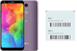 Como ver o código IMEI em LG Q7