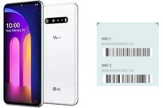 Como ver o código IMEI em V60 ThinQ 5G UW