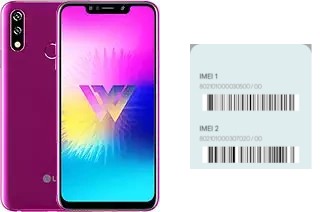 Como ver o código IMEI em LG W10