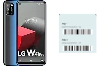 Como ver o código IMEI em W41 Pro