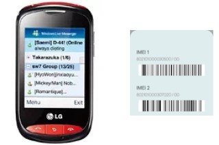 Como ver o código IMEI em Wink Style T310