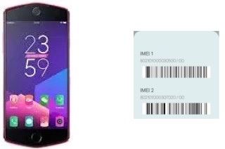 Como ver o código IMEI em Meitu M8s