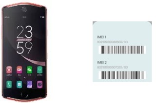 Como ver o código IMEI em Meitu T8