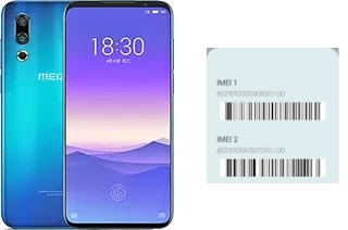 Como ver o código IMEI em Meizu 16s