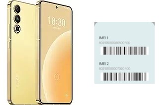 Como ver o código IMEI em Meizu 20