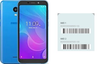 Como ver o código IMEI em Meizu C9