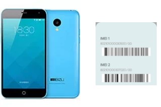 Como ver o código IMEI em Meizu M1