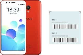 Como ver o código IMEI em Meizu M8c