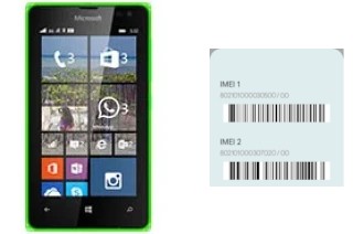 Como ver o código IMEI em Lumia 532 Dual SIM