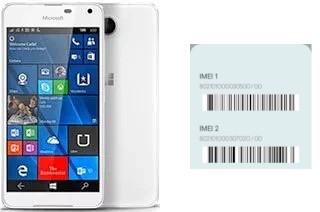 Como ver o código IMEI em Lumia 650