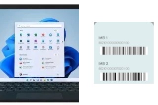Como ver o código IMEI em Surface Pro 8