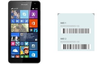 Como ver o código IMEI em Lumia 535