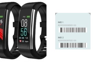 Como ver o código IMEI em FitBand 1