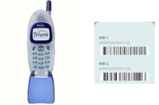 Como ver o código IMEI em Trium fx