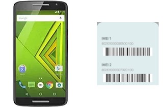 Como ver o código IMEI em Moto X Play