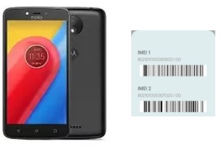 Como ver o código IMEI em Moto C XT1750