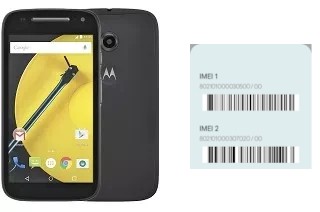 Como ver o código IMEI em Moto E (2nd gen)