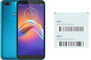 Como ver o código IMEI em Moto E6 Play