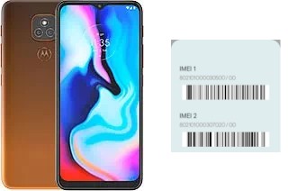 Como ver o código IMEI em Moto E7 Plus