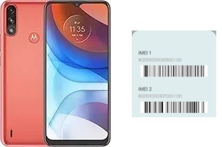Como ver o código IMEI em Moto E7i Power