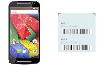 Como ver o código IMEI em Moto G 4G (2nd gen)