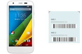 Como ver o código IMEI em Moto G 4G