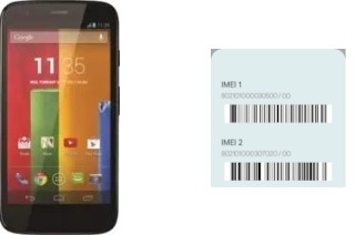 Como ver o código IMEI em Moto G LTE