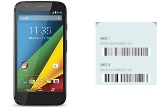 Como ver o código IMEI em Moto G