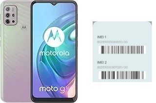 Como ver o código IMEI em Moto G10