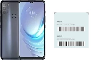 Como ver o código IMEI em Moto G50