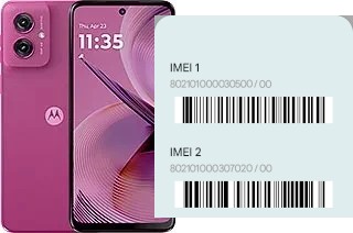 Como ver o código IMEI em Moto G55