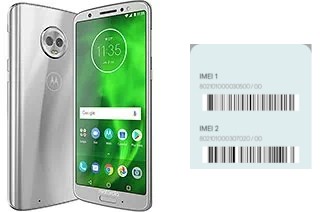 Como ver o código IMEI em Moto G6