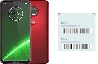 Como ver o código IMEI em Moto G7 Plus