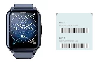 Como ver o código IMEI em Moto Watch 70