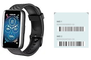 Como ver o código IMEI em Moto Watch 40