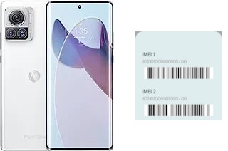 Como ver o código IMEI em Moto X30 Pro