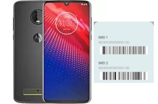 Como ver o código IMEI em Moto Z4 Force