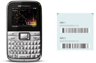 Como ver o código IMEI em MOTOKEY Mini EX108