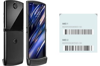 Como ver o código IMEI em Razr 2019