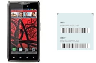 Como ver o código IMEI em RAZR MAXX