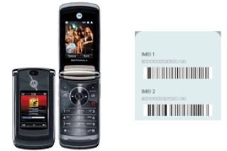 Como ver o código IMEI em RAZR2 V8