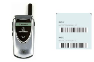 Como ver o código IMEI em Motorola V60