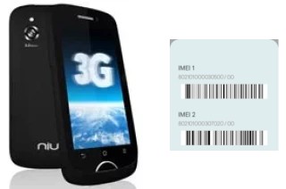 Como ver o código IMEI em Niutek 3G 3.5 N209