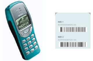 Como ver o código IMEI em 3210