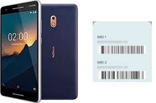 Como ver o código IMEI em Nokia 2.1