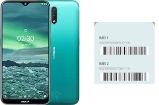 Como ver o código IMEI em Nokia 2.3