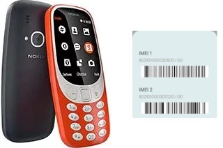 Como ver o código IMEI em 3310 (2017)