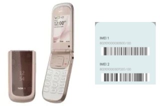 Como ver o código IMEI em 3710 fold