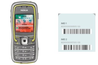 Como ver o código IMEI em 5500 Sport